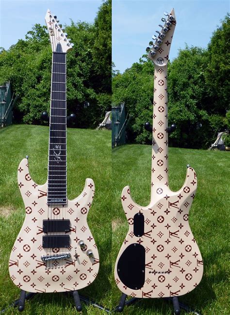stephen carpenter louis vuitton guitar